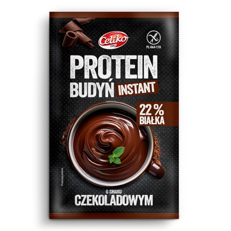 Celiko gluténmentes protein pudingpor csokoládé 40 g