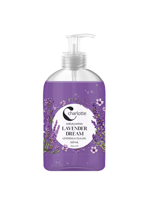 Charlotte krémszappan lavender dream 500 ml
