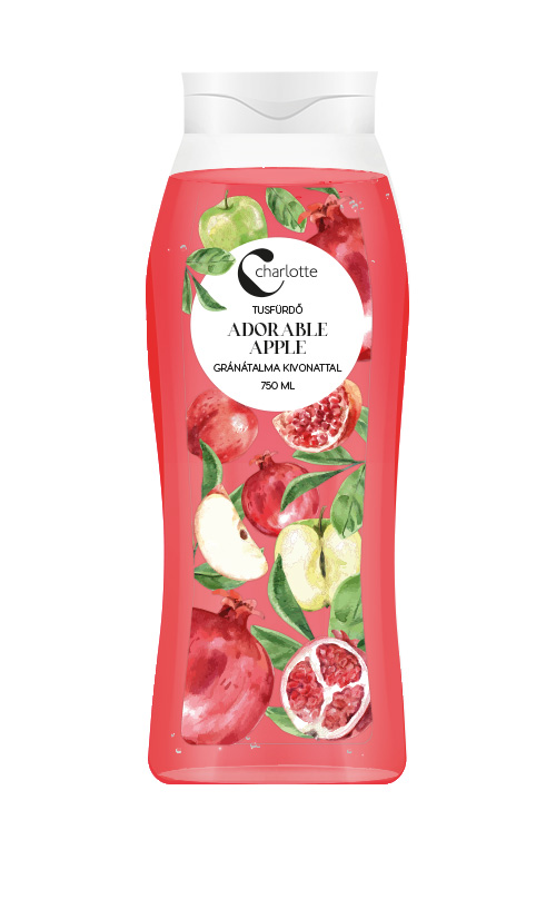 Charlotte tusfürdő adorable apple 750 ml