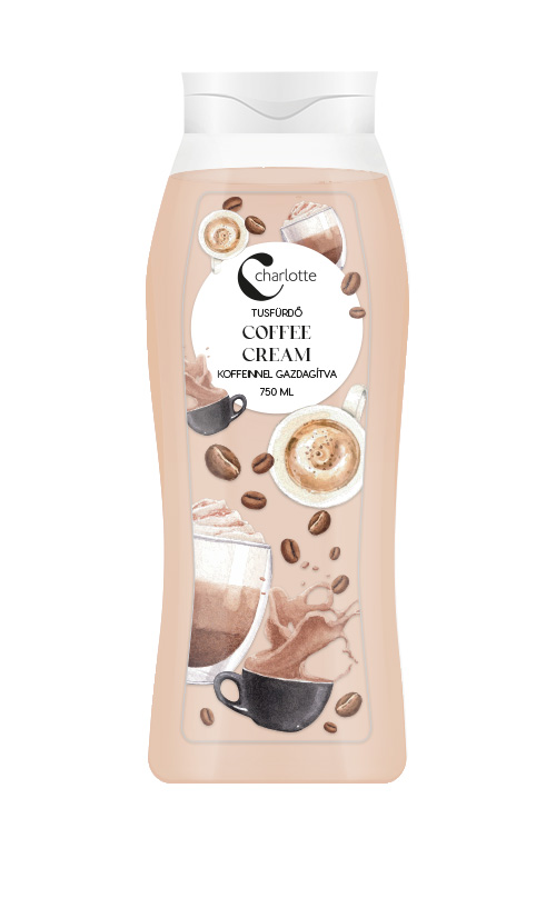 Charlotte tusfürdő coffe cream 750 ml