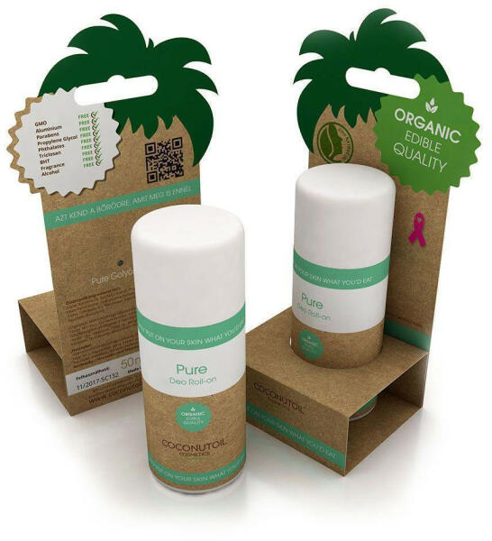 Coconutoil cosmetics bio golyós dezodor pure 50 ml