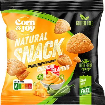 Corn Joy snack cheddar sajt-jalapeno gluténmentes 40 g