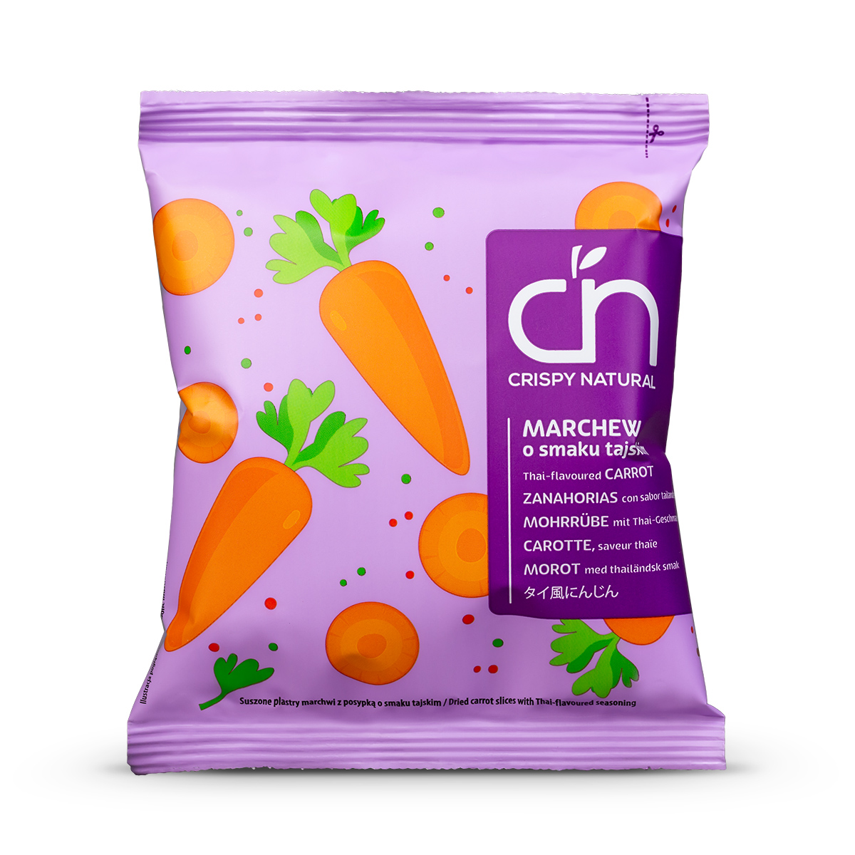 Crispy natural 100% répa szeletek 18 g