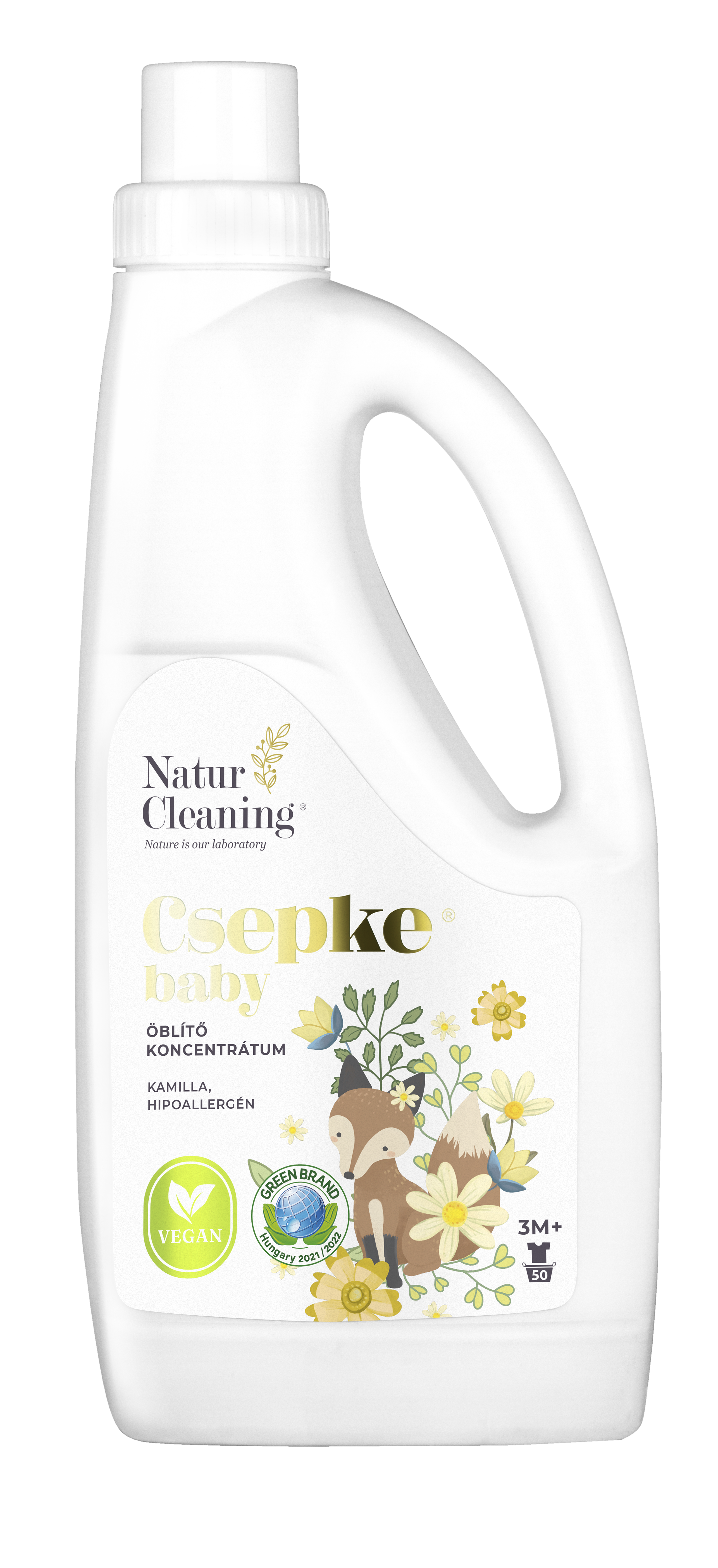 Csepke Baby öblítő kamilla illattal 3m+ 1000 ml