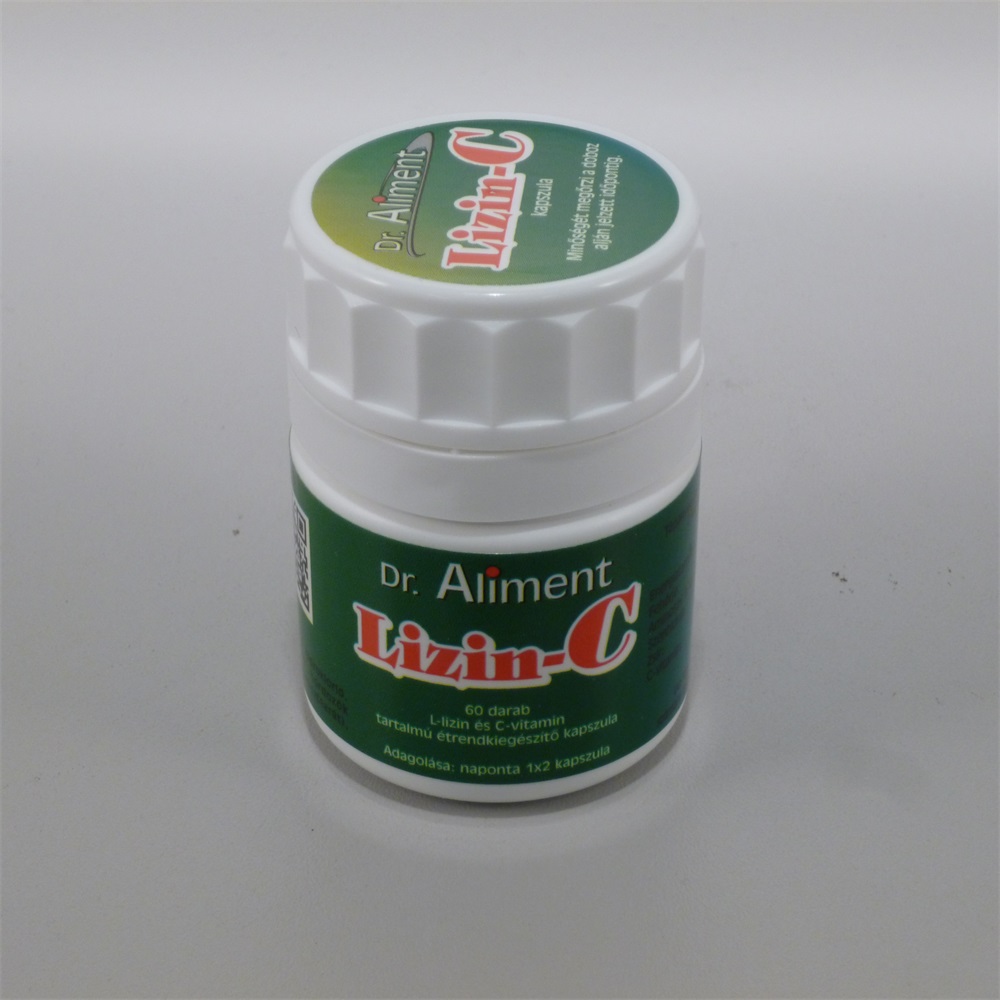 Dr.aliment lizin c kapszula 60 db