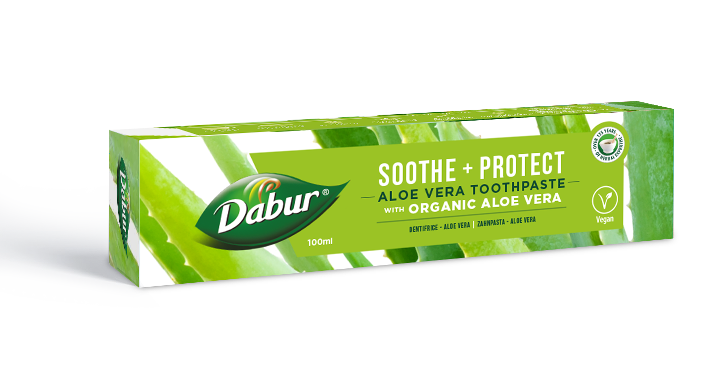 Dabur herbal fogkrém aloe vera kivonattal organikus összetevővel 100 ml