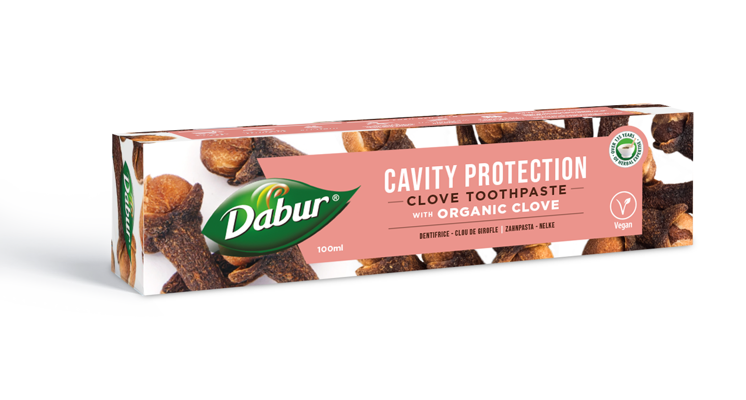 Dabur herbal fogkrém szegfűszeggel organikus összetevővel 100 ml