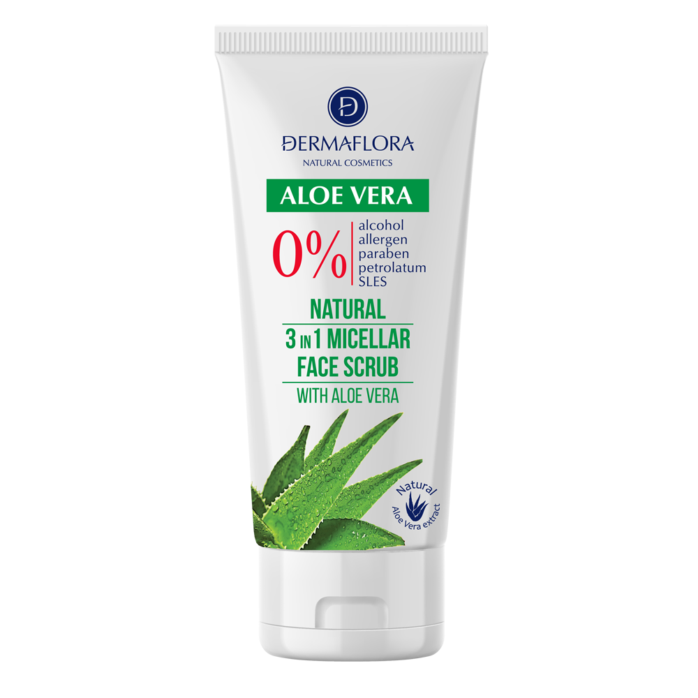 Dermaflora 0% micellás arcradír aloe vera 100 ml