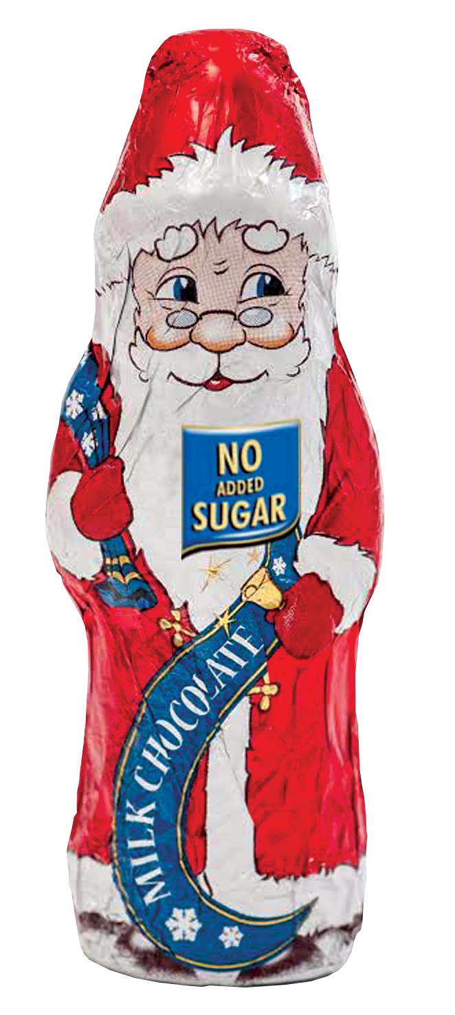 Dibette nas mikulás figura tejcsokoládé hozzáadott cukor nélkül, édesítőszerrel 25 g