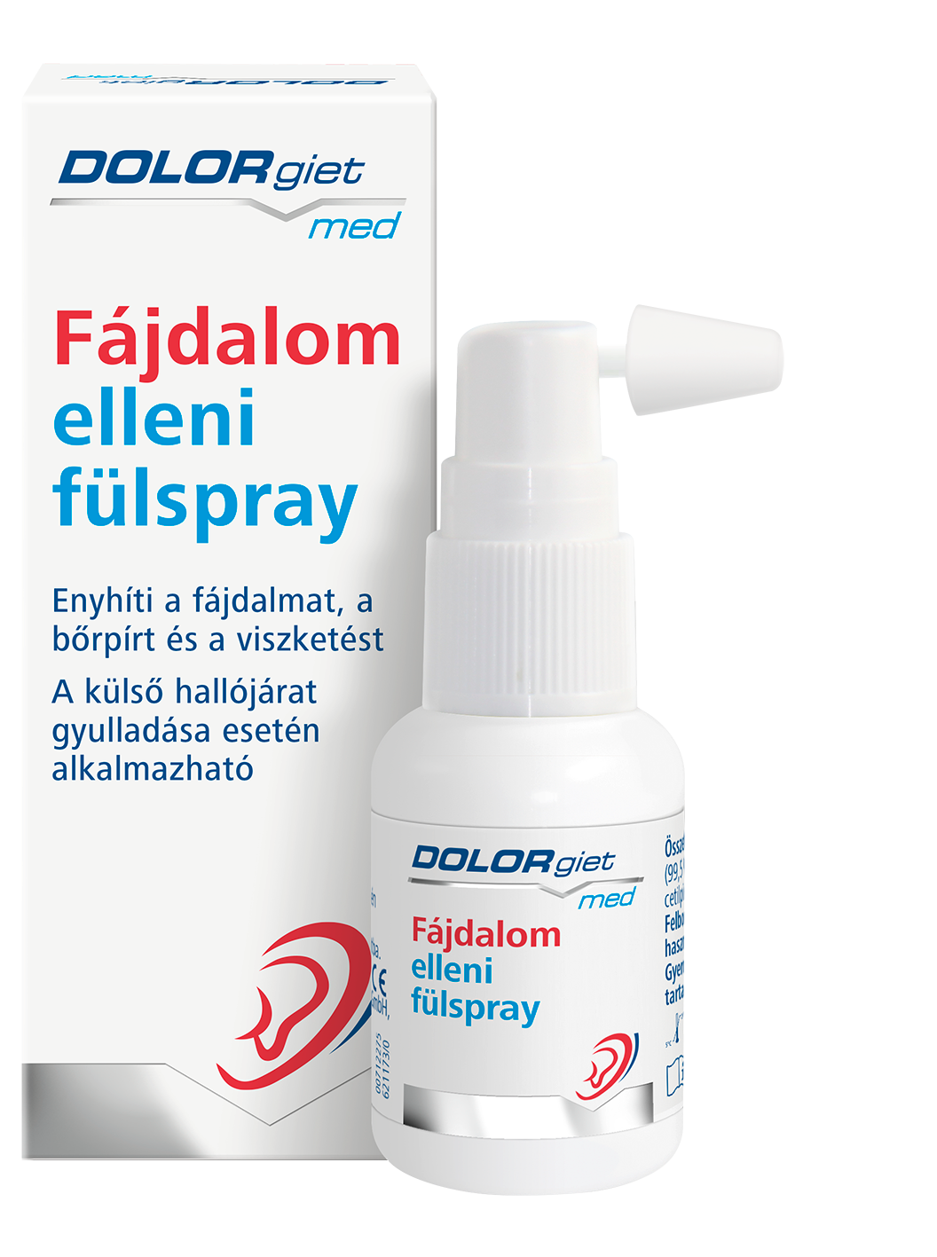 Dolorgiet Med fülspray fájdalom elleni 20 ml