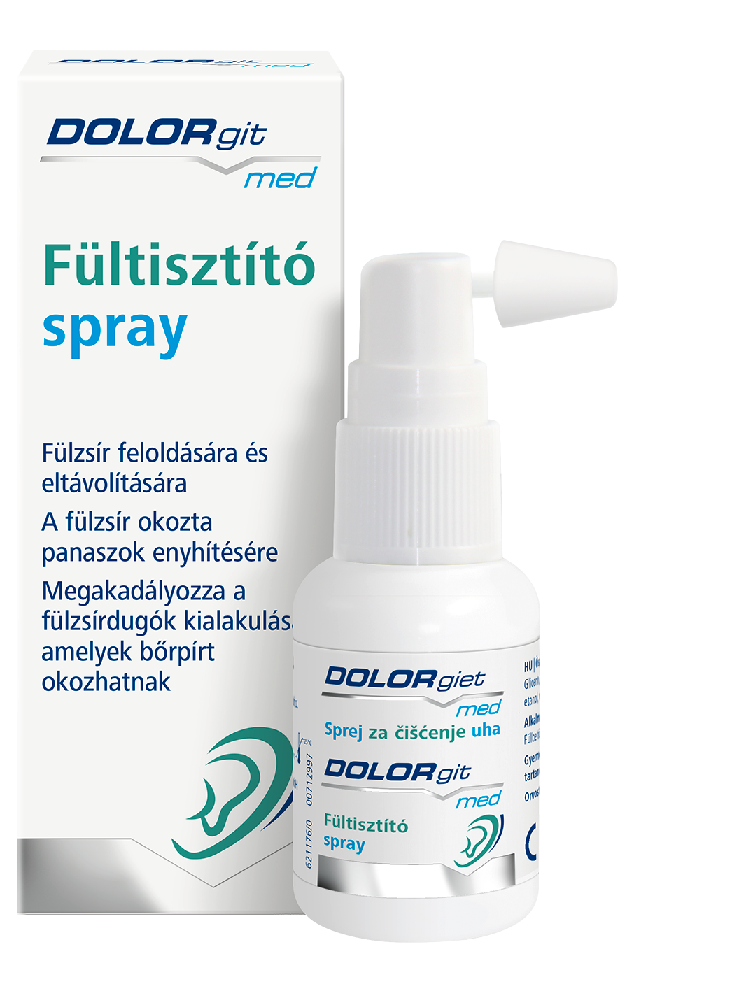 Dolorgit med fültisztító spray 20 ml