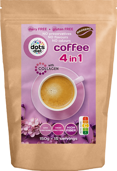 Dotsdiet kollagénes kávé 4:1 150 g