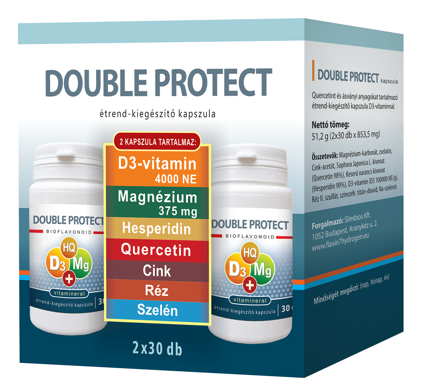 Double Protect kapszula 30+30 db 60 db