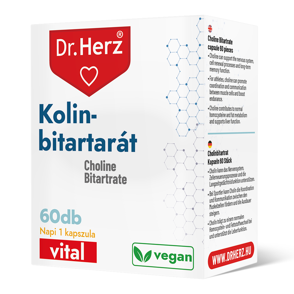 Dr.herz kolin-bitartarát kapszula 60 db