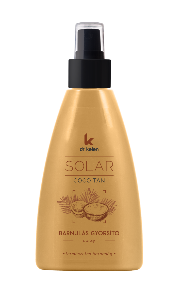 Dr.kelen solar coco tan barnulás gyorsító spray 150 ml