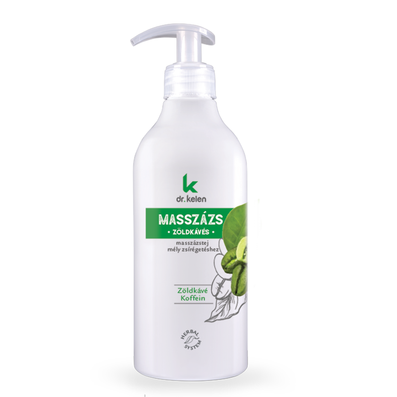 Dr.kelen zöld kávés masszázstej 500 ml