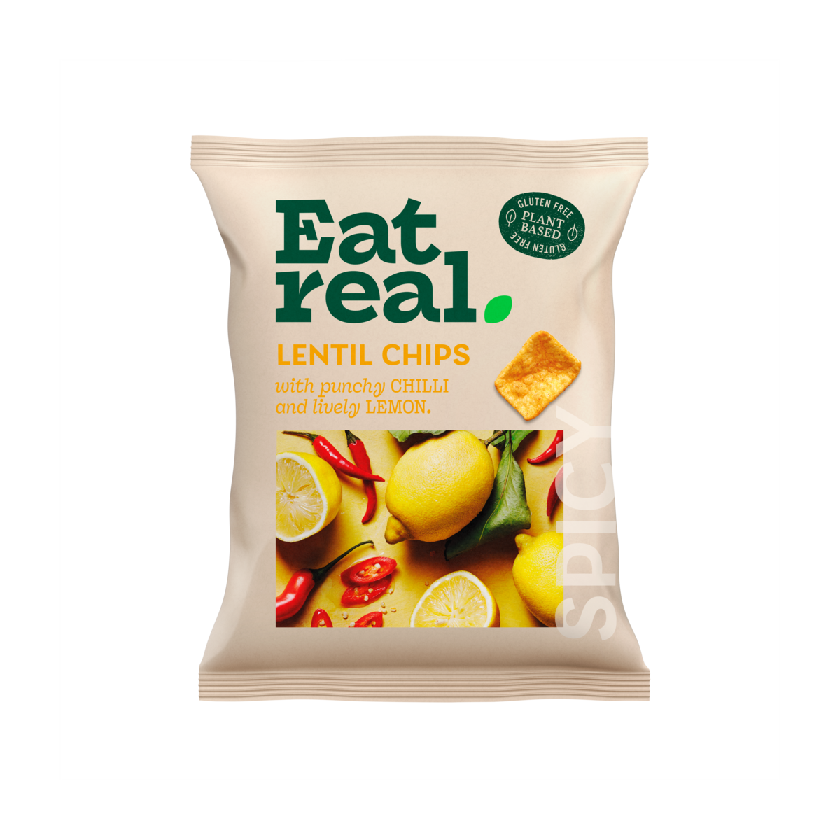 Eat Real lencse chips chilis citromos 40 g