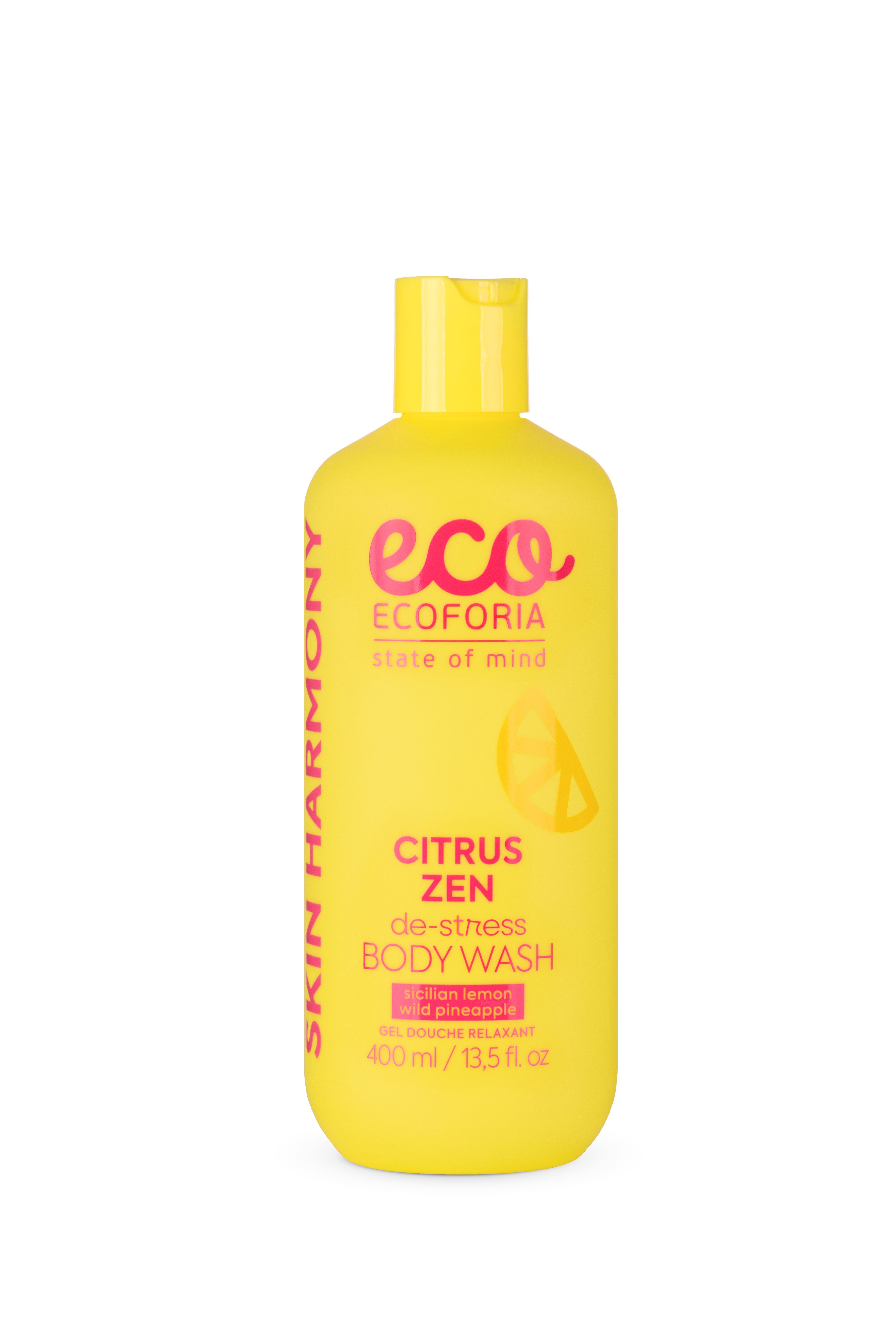Ecoforia “citrus zen” de-stress tusfürdő 400 ml