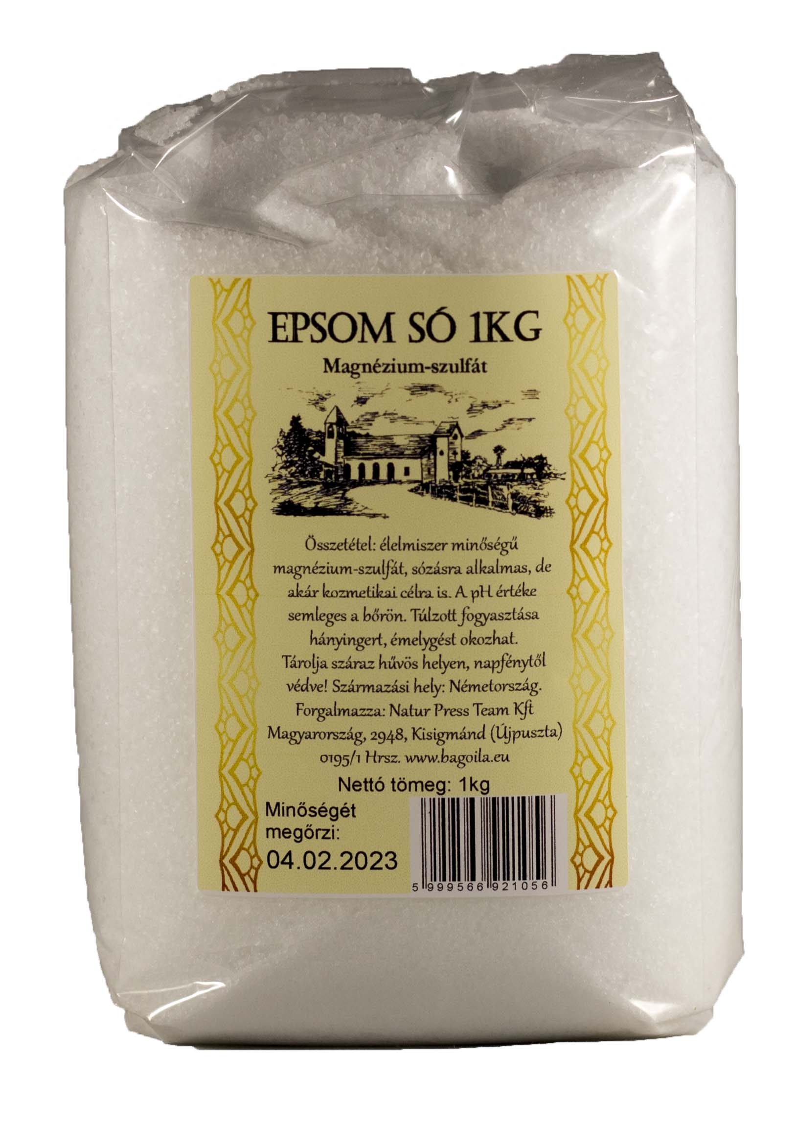 Epsom só (magnézium-szulfát) 1000 g