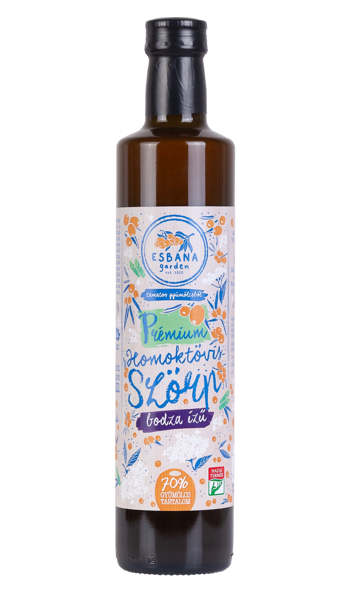 Esbana homoktövis szörp bodza 500 ml