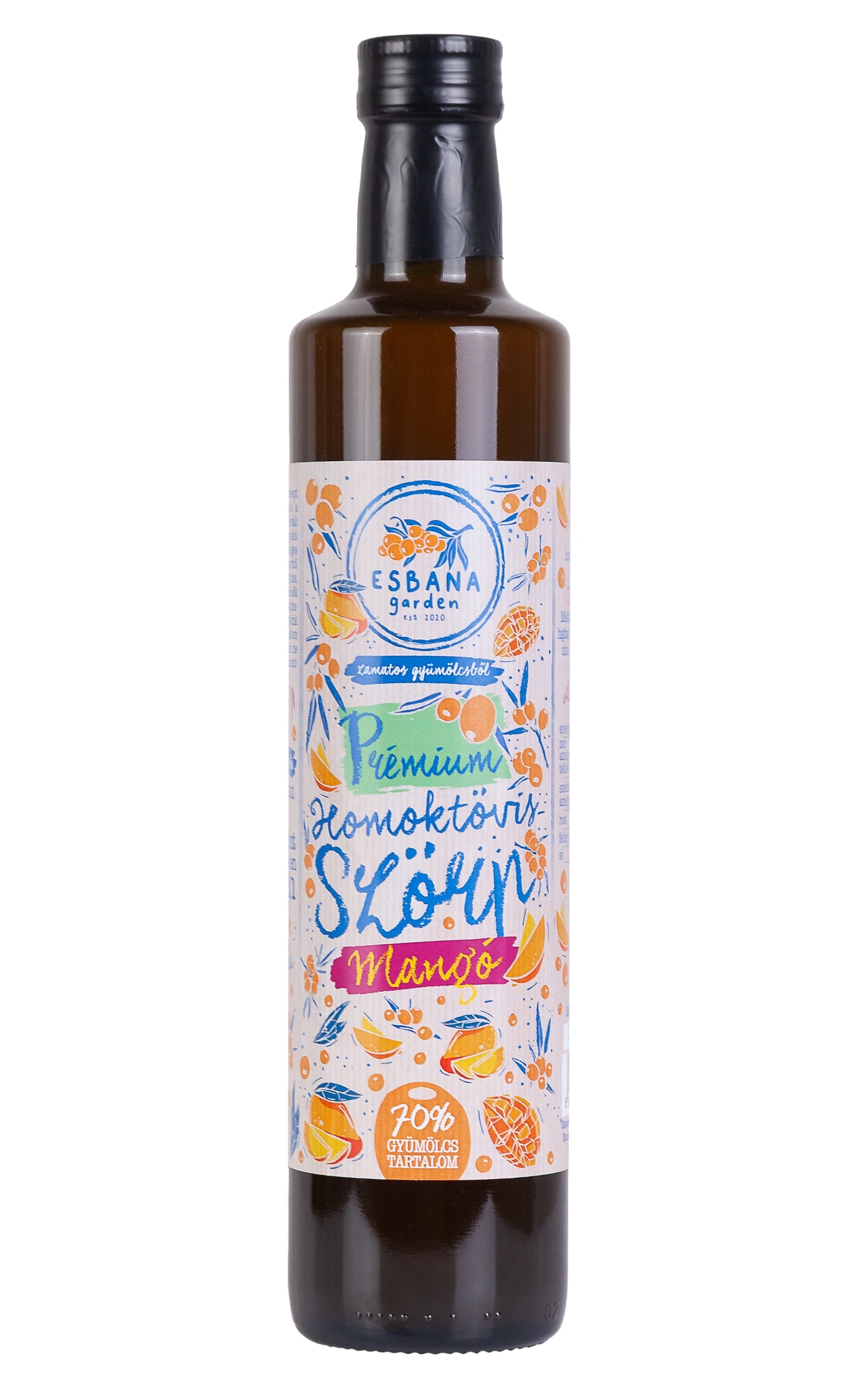 Esbana homoktövis szörp mangó 500 ml