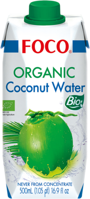 Foco kókuszvíz pur 100% természetes 500 ml