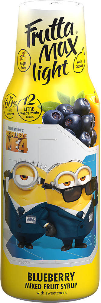 Fruttamax minion light áfonya 500 ml