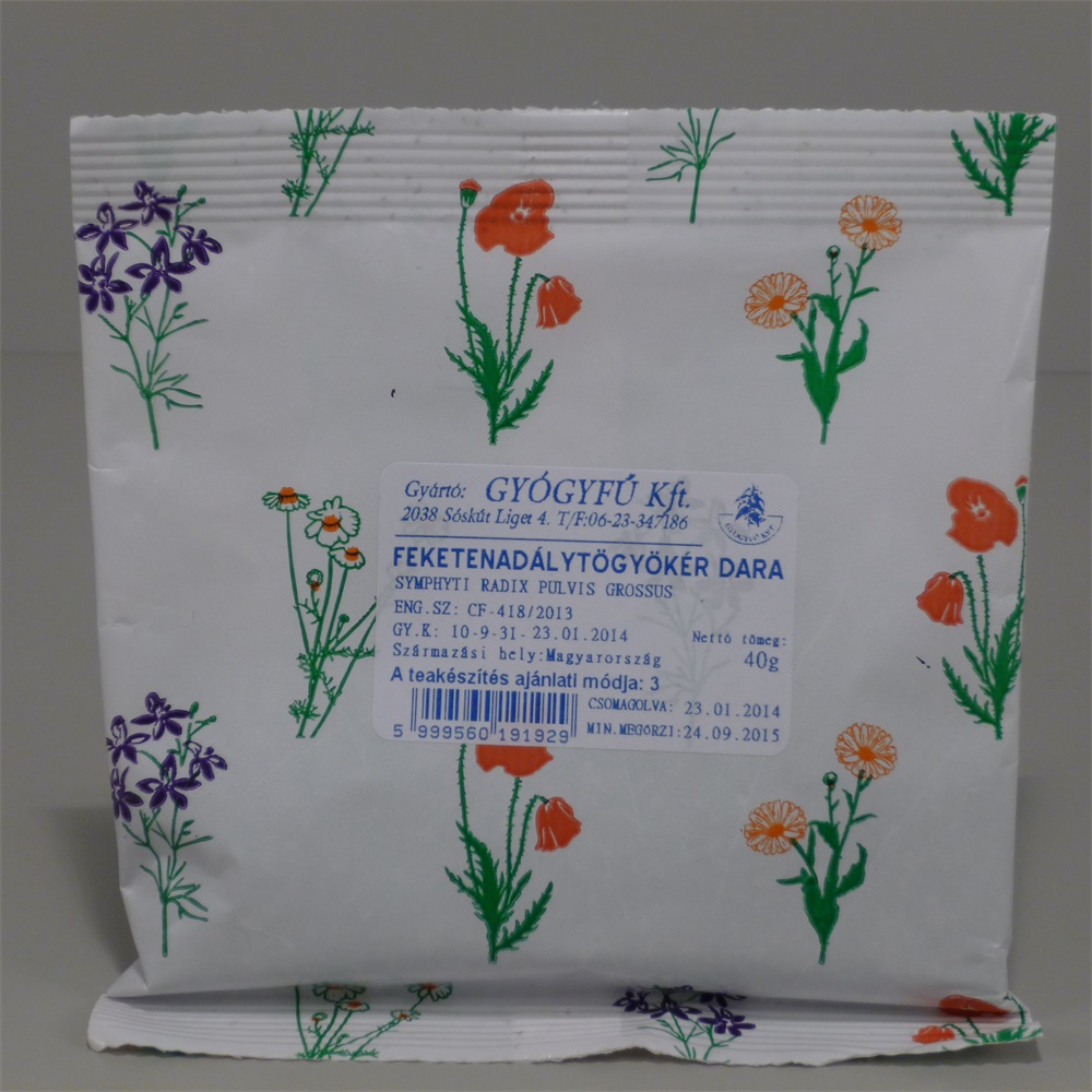 Gyógyfű feketenadálytőgyökér/dara külsőleg 40 g