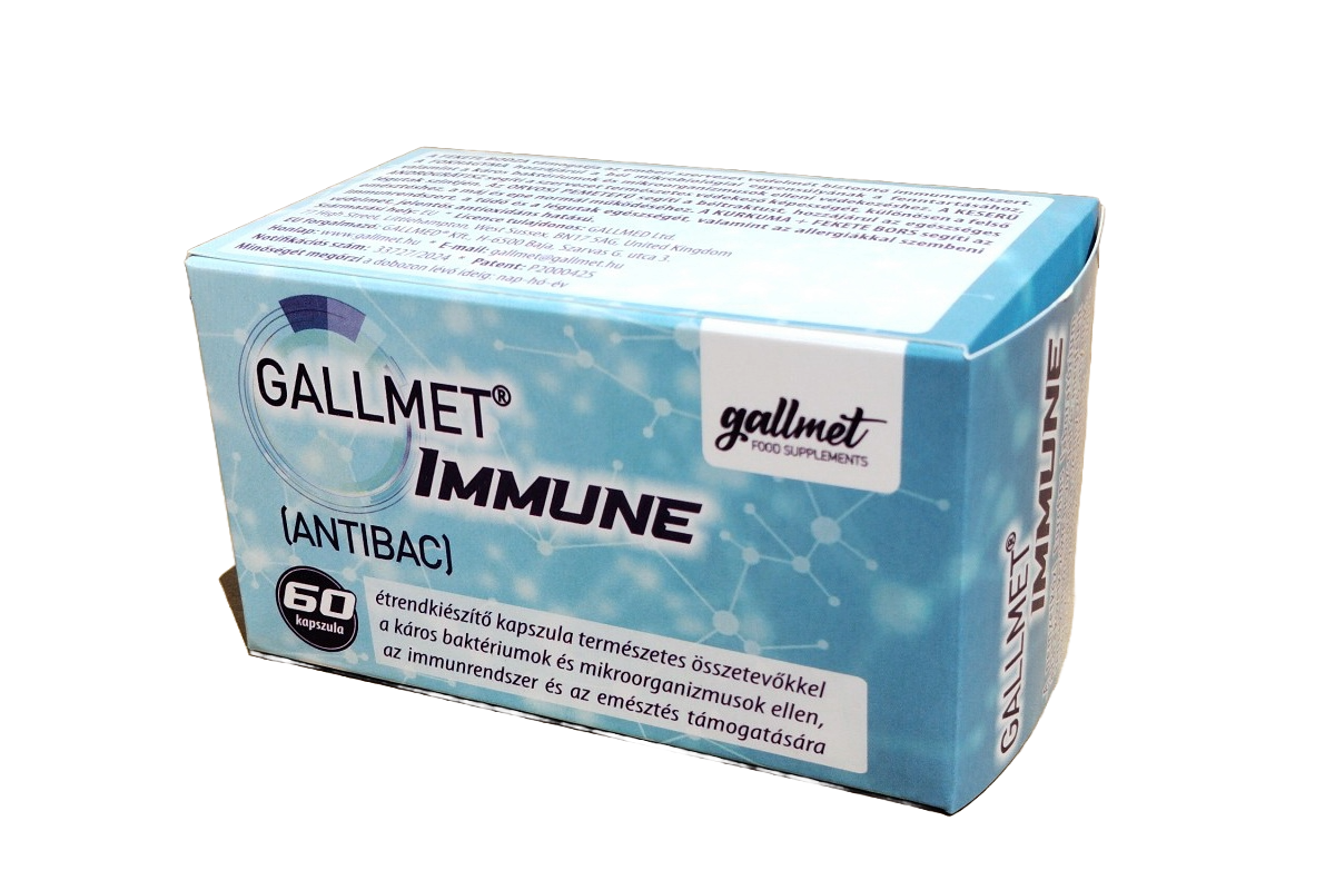 Gallmet immune antibac kapszula 60 db