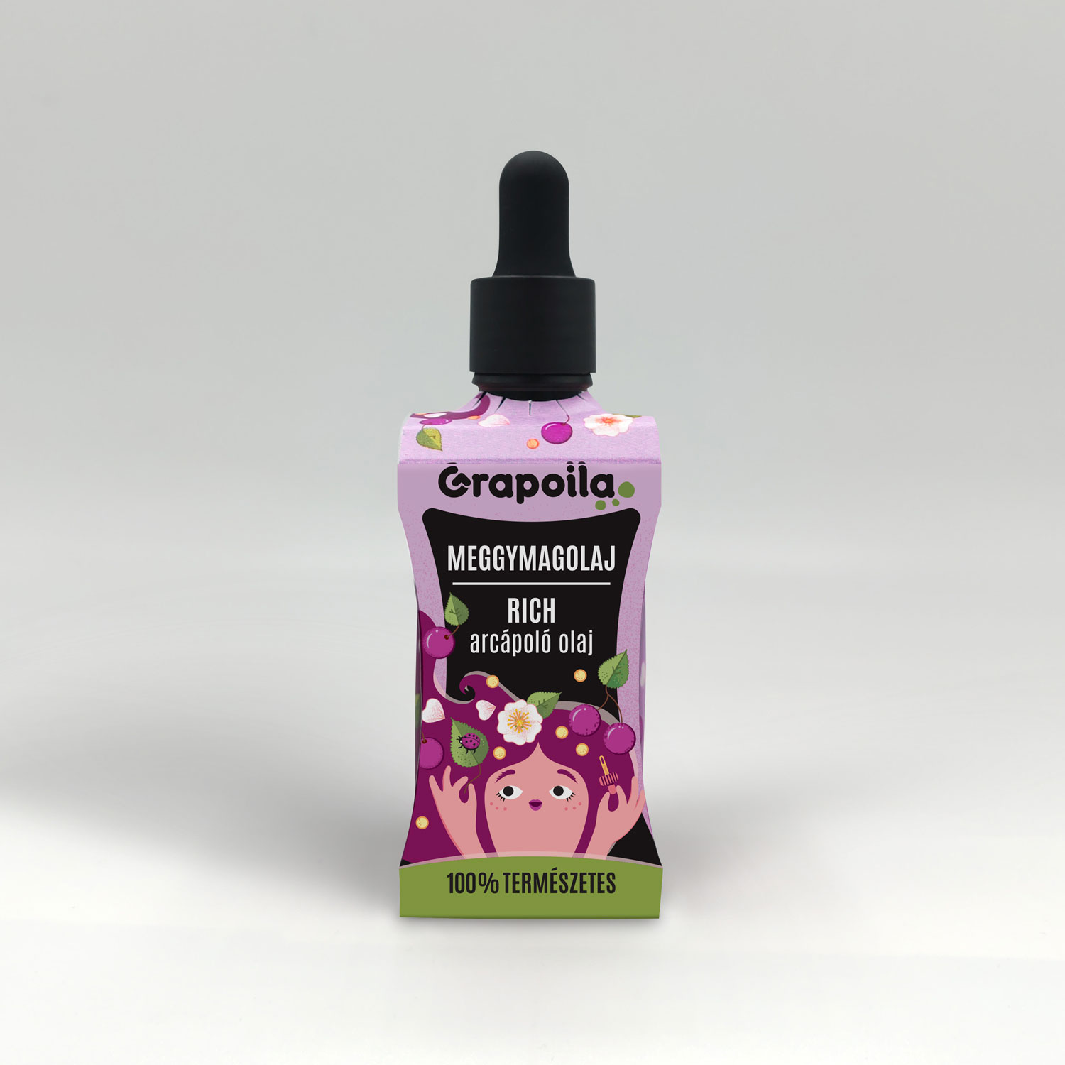 Grapoila meggymagolaj rich arcápoló olaj 50 ml