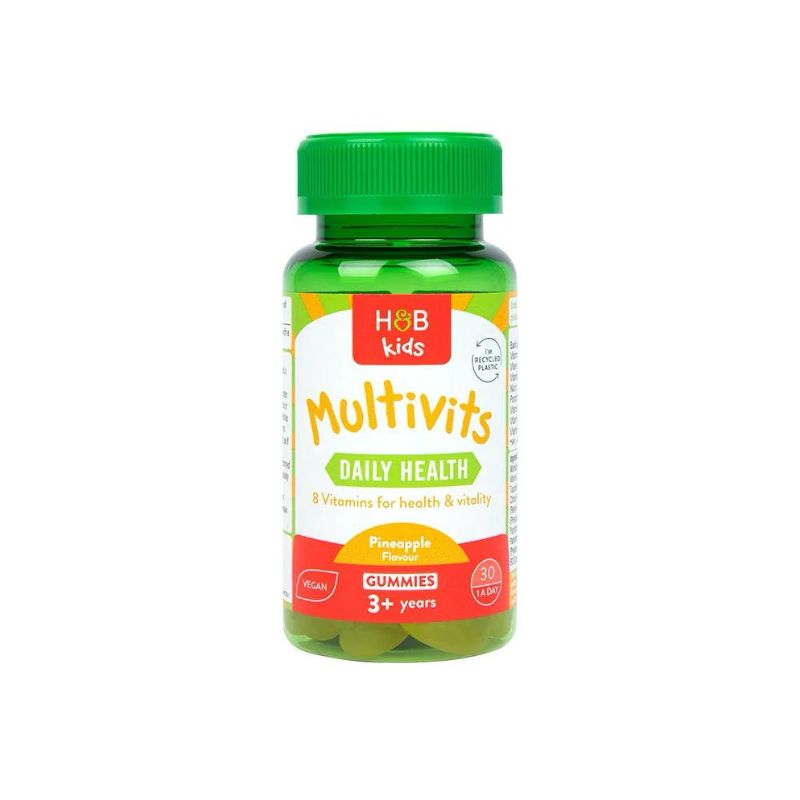 H&B gyerek 3+ multivitamin gumivitamin 30 db