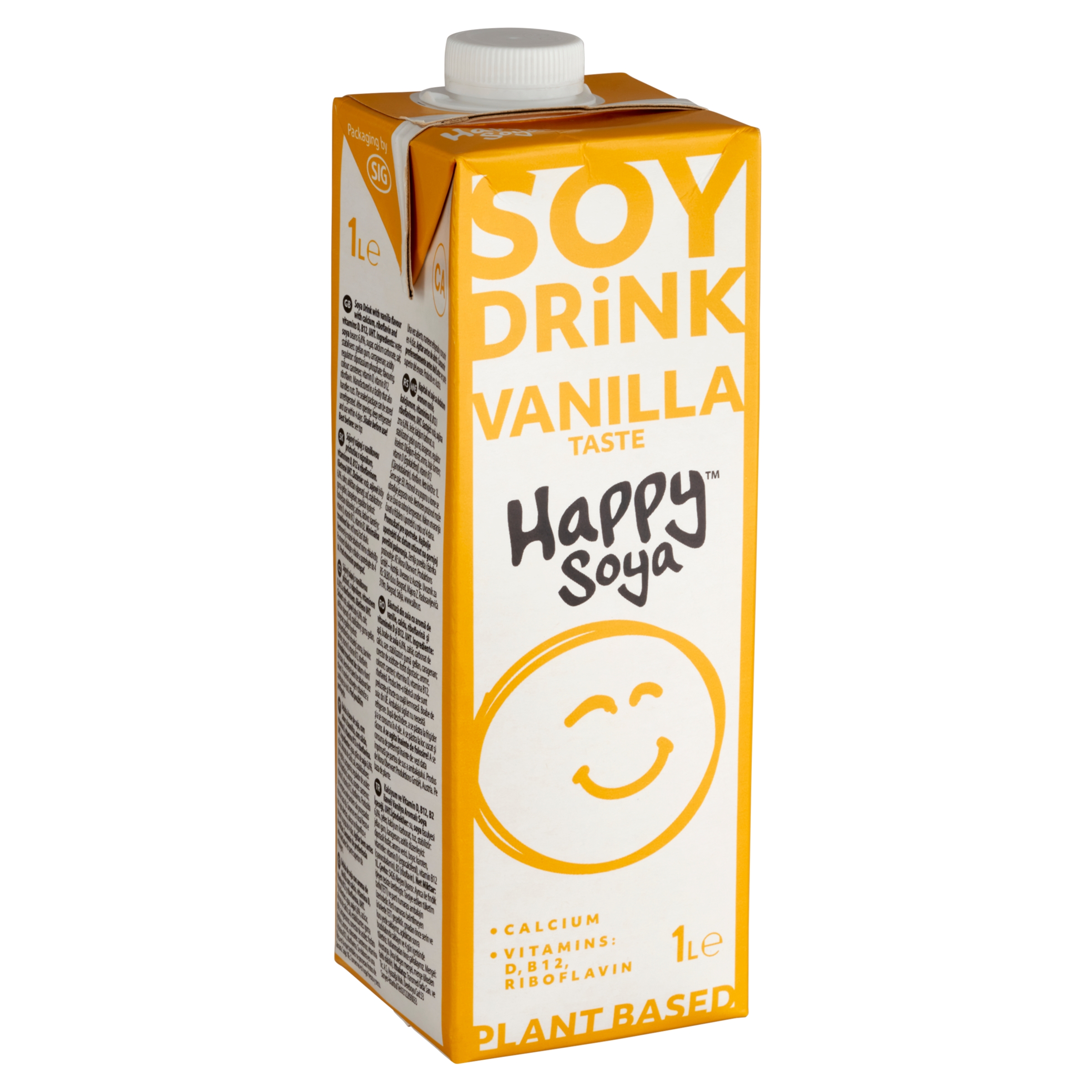 Happy szójaital vanília ízű kalciummal 1000 ml