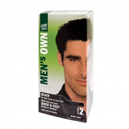 Hennaplus férfi hajfesték fekete