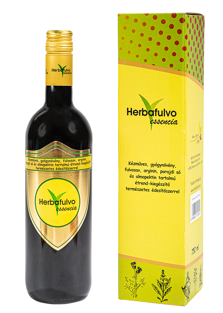 Herbafulvo essencia étrend-kiegészítő édesítőszerrel 750 ml