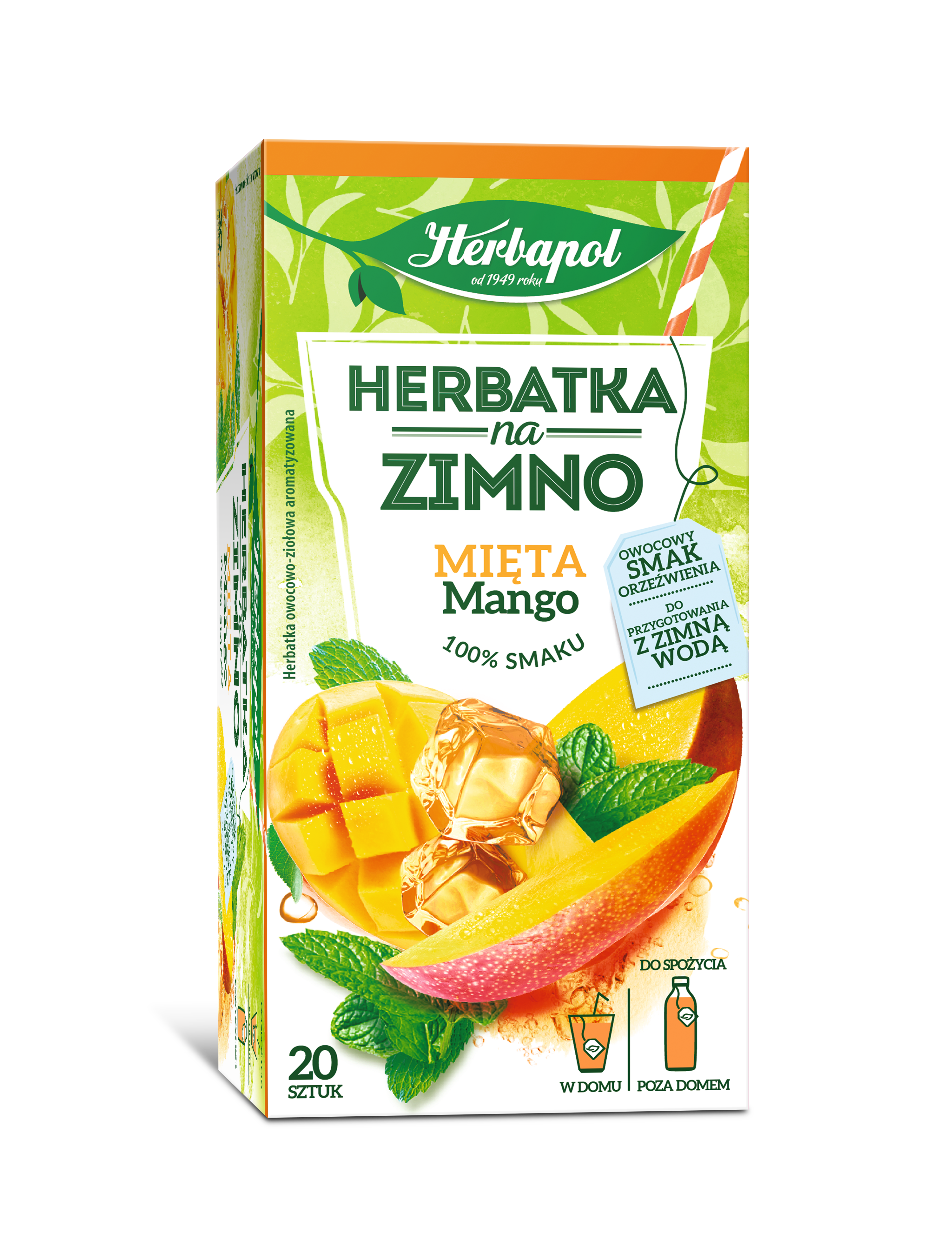 Herbapol menta mangó tea 20 db