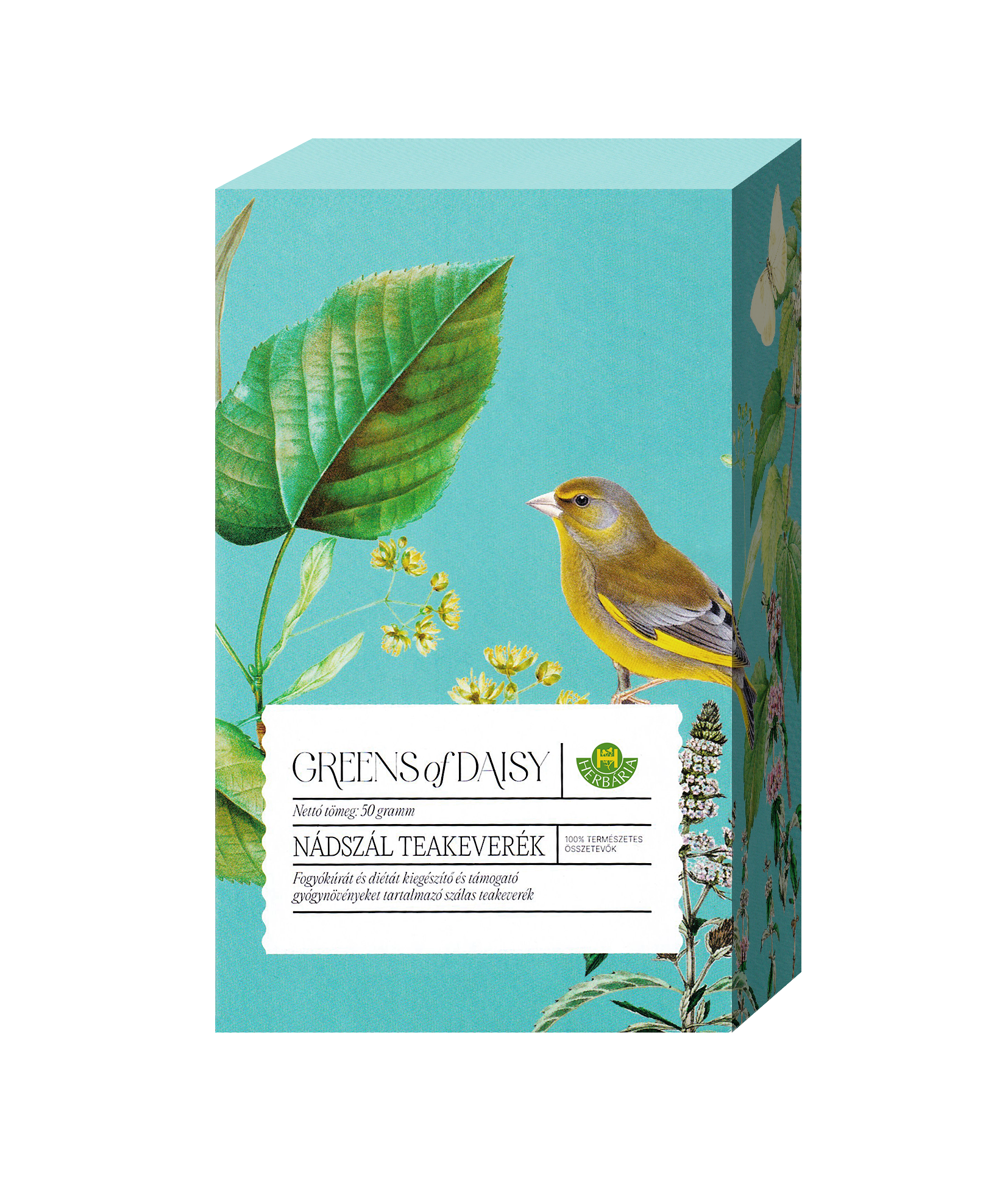 Herbária greens of daisy nádszál teakeverék 50 g
