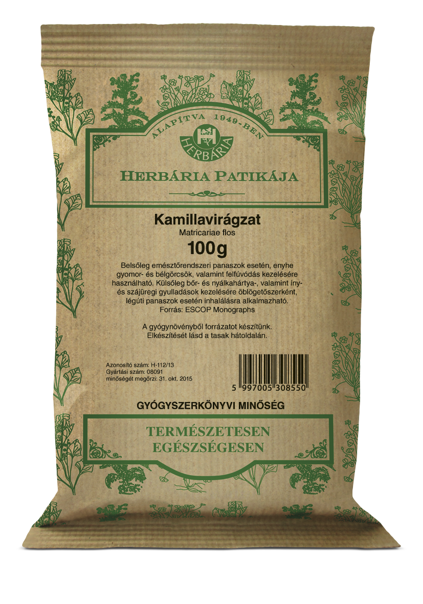 Herbária kamilla virágzat 90 g