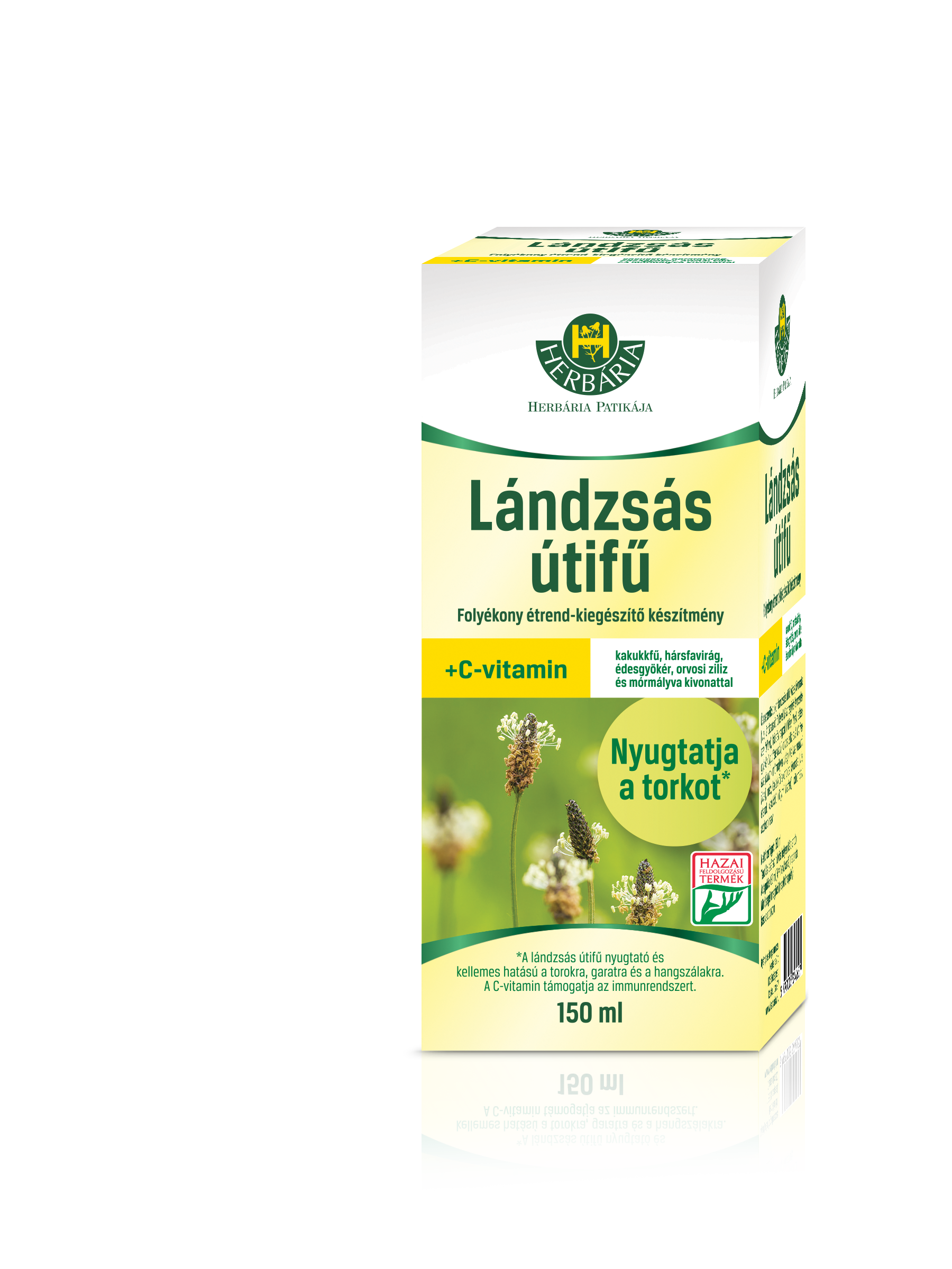 Herbária lándzsás útifű szirup 150 ml