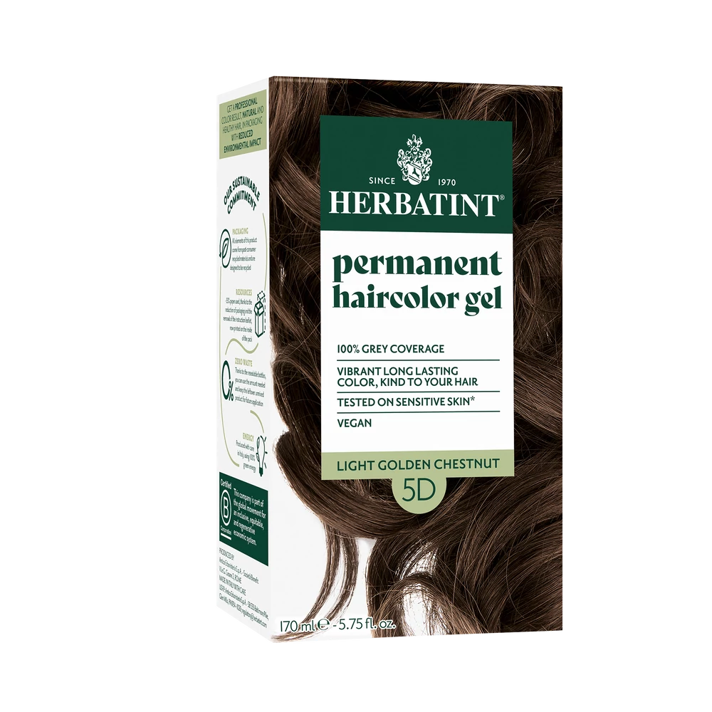 Herbatint 5d arany világos gesztenye hajfesték 170 ml