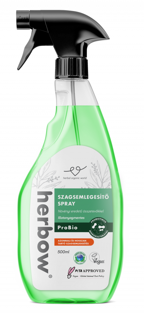 Herbow szagsemlegesítő probiotikus spray illatanyagmentes 500 ml