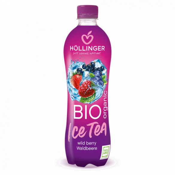 Höllinger bio erdei gyümölcsös ice tea 500 ml