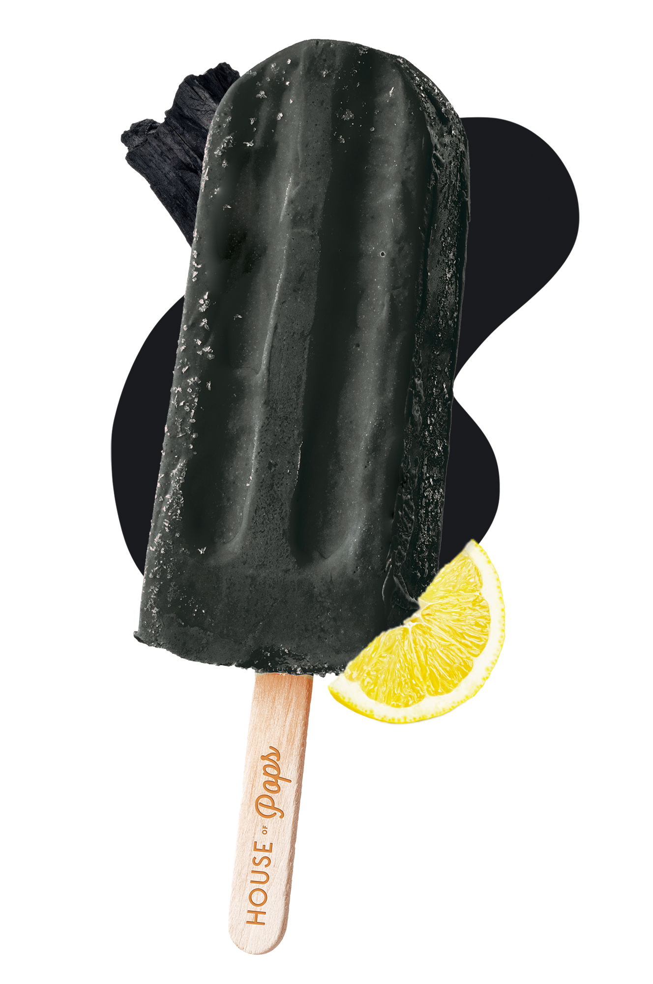 House of pops black lemonade ízű fagylalt 80 ml