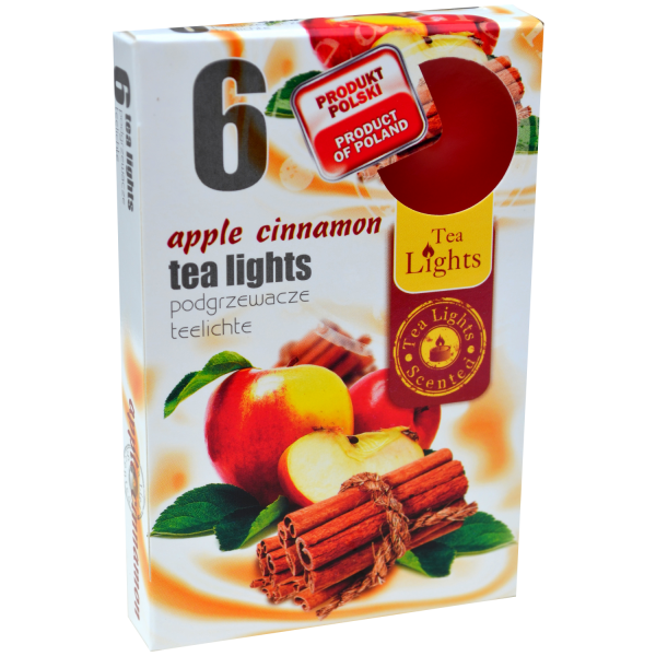 Illatos teamécses alma-fahéj 6 db-os 1 db