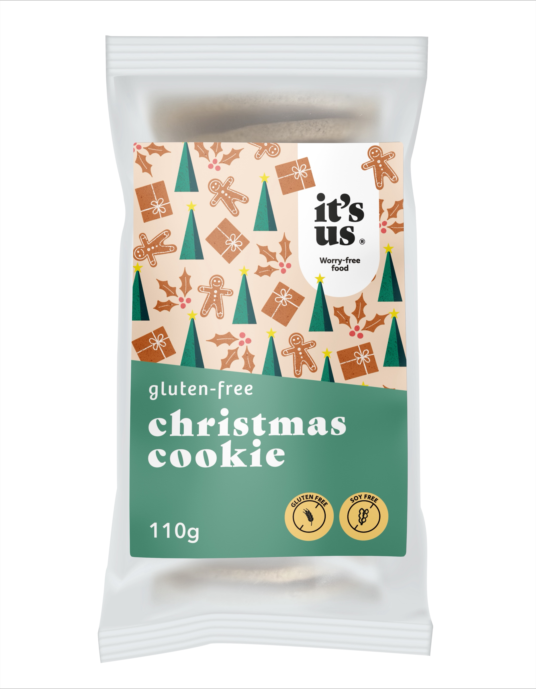 It`s us gluténmentes karácsonyi keksz 110 g
