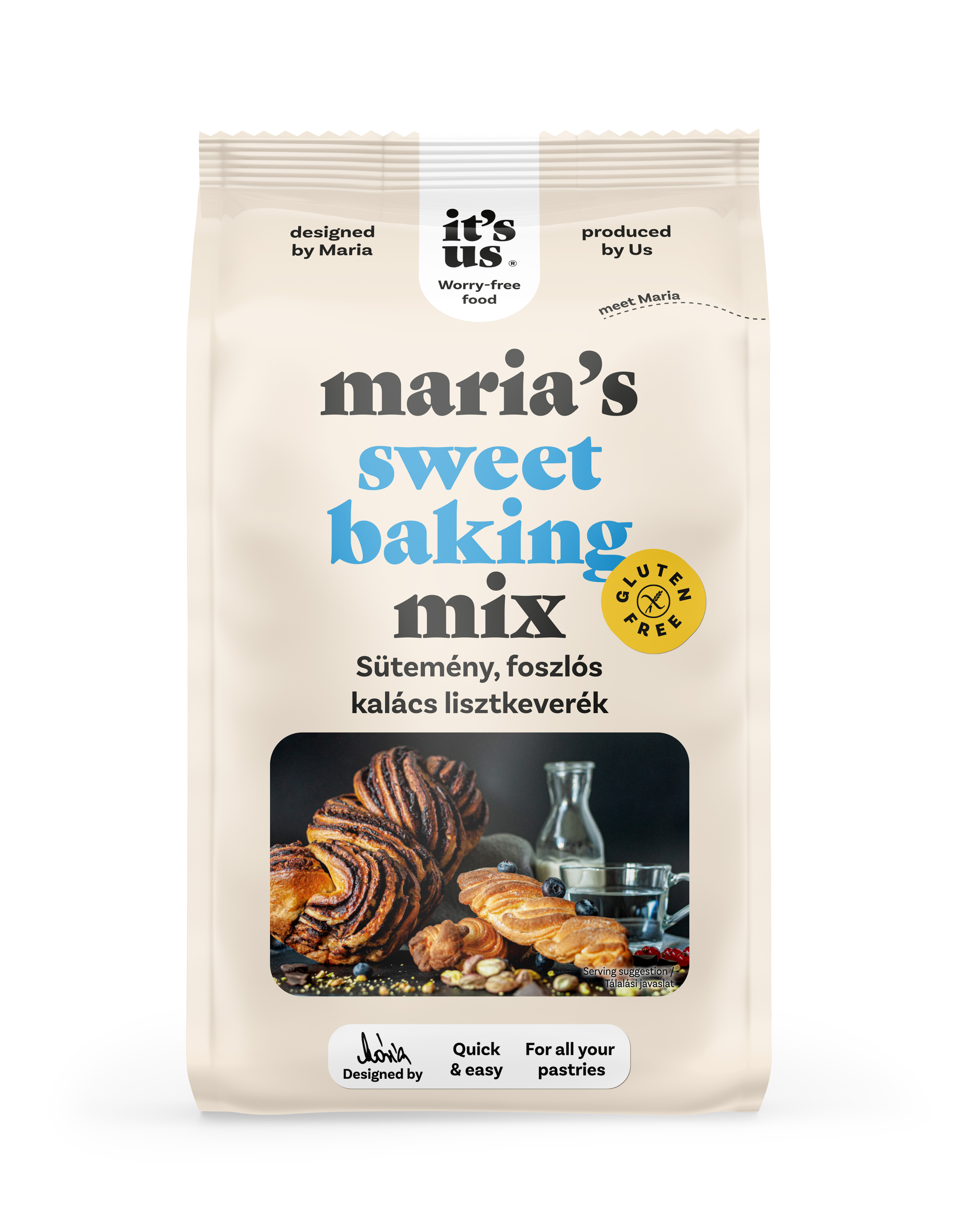 It`s us maria`s gluténmentes sütemény lisztkeverék 1000 g