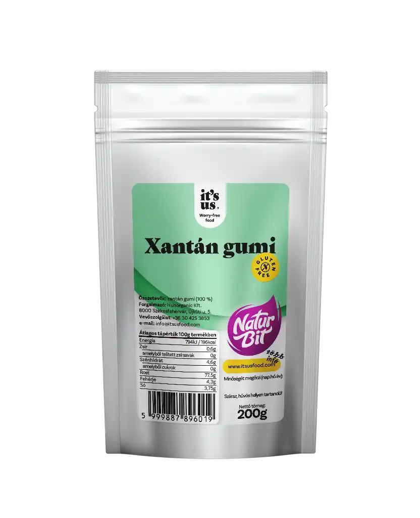 It`s us naturbit xantán gumi gluténmentes 200 g