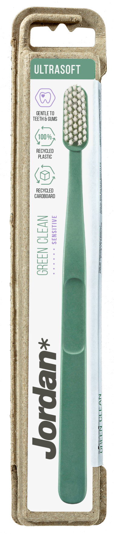 Jordan green clean ultrasoft fogkefe 1 db