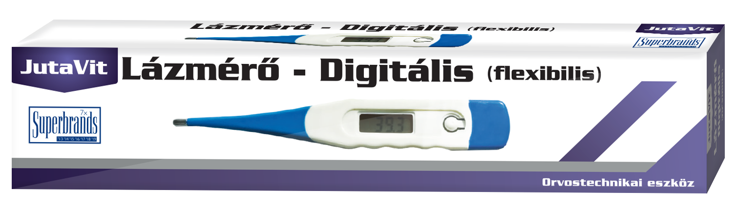 Jutavit digitális lázmérő flexibilis 1 db