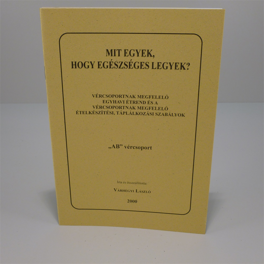 Könyv: mit egyek... 