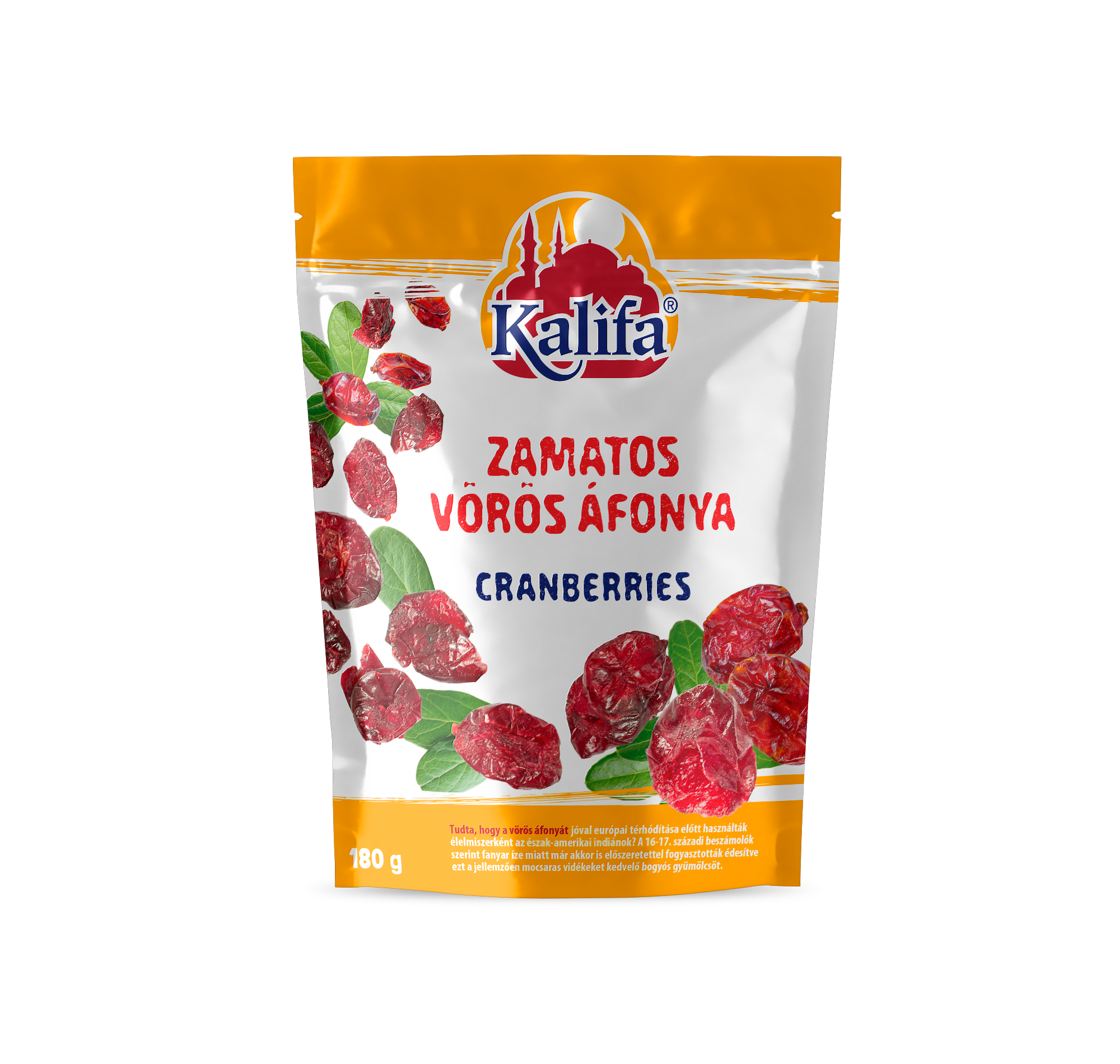 Kalifa zamatos vörösáfonya 180 g